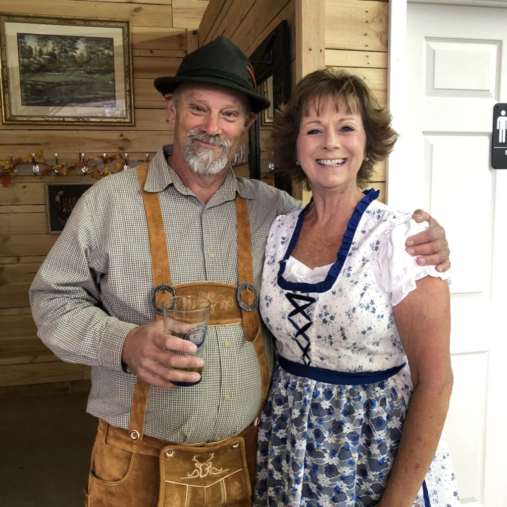 Bruce & Laura At Swing On Brewery